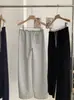 Pantalones de chándal anchos con cordón y bloques de color KEKEZOON para mujer, nueva colección de otoño, pantalones largos casuales holgados estilo coreano 8814
