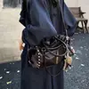 Bolso de mano con remaches estilo coreano, bolso de hombro, gran capacidad, adecuado para ir al trabajo, versátil, moderno y perfecto para un look elegante