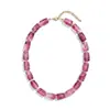 Amazon Transfronterizo Nuevo Collar de Cuentas de Colores Caramelo de Verano, Cadena para Clavícula Moda Fresca Estilo Hada Dopamina