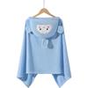Toalla de baño para niños, ideal para niños y niñas, con gorro de bebé, capa, bata de baño, absorbente, de secado rápido, sin pelusa.