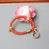Nuevo Pulsera Zaki Lam Tejida a Mano Estilo Xizang con Nudo de Maíz, Pulsera de Cuerda de Algodón Retorcida a Mano Estilo Xizang Hecha a Mano Finamente Elaborada