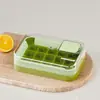 Molde para Cubos de Gelo com Injeção de Água Zero Toque Fabricante de Bolas de Gelo Bandeja de Gelo Ferramenta Mágica Doméstica Grau Alimentício Geladeira