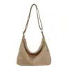 Bolso Grande de Gamuza Retro para Mujer 2026 Nuevo Pequeño de Nicho Casual Versátil para el Trabajo de Hombro Cruzado Bolso Tote