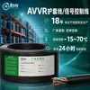 Estándar Nacional Avvr Cable Forrado 0.12/0.2/0.3 Cuadrado Cable de Alimentación Industrial Cable de Monitoreo Cable con Núcleo de Cobre Libre de Oxígeno