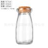 Fábrica atacado vidro transparente 100ml pudim tamanho pequeno garrafa de gelatina iogurte copo estrela dos desejos tampa de cortiça garrafa de deriva