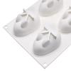 Páscoa 6 par Grande Médio Pequeno coelho mousse silicone forma de bolo treme Rede social diy forma de assar