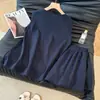 Conjunto de verano súper elegante, un conjunto de dos piezas de top sin mangas y shorts, moda ootd, conjunto de inspiración coreana