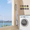 Tendedero Plegable y Extensible de una Sola Barra, Vertical de Pie para el Hogar, Balcón, Retráctil, una Herramienta Mágica para Secar Ropa y Colchas