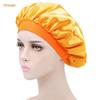 Gorro de dormir de borde estrecho para mujer, gorro de ducha redondo, gorro de seda, gorro de dormir de Amazon transfronterizo.