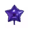 Globo de Película de Aluminio de Corazón de Estrella de Cinco Puntas de 24 Pulgadas Monocromático Globo para Fiesta de Cumpleaños Boda Decoración Arreglo Globo