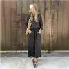 Conjunto de Dos Piezas de Lino de Moda para Mujer, Estilo Primavera Nuevo Transfronterizo Europeo y Americano, Pantalones Largos Sueltos de Cintura Alta