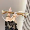 Gafas de Lectura Antiluz Azul para Mujer, Elegantes Retro Adelgazantes Modernas Madera Lisa Versátil Marco Gafas Listas para Usar de Hombre