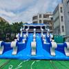Tobogán inflable de PVC para exteriores, directo de fábrica, para diversión en casa