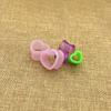 Joyería para perforación de oreja acrílica con forma de corazón transfronteriza Amazon EBAY expansor de oreja con forma de durazno expansión geométrica de oreja