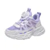 Nuevos Zapatos Deportivos para Niños Transpirables Niñas Verano Niños Malla Giratoria Malla Simple Zapatos Niñas Zapatos Blancos Zapatos Deportivos