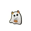 Atuendo de Festival Pinza para el Cabello de Calabaza para Niñas y Niños Clip Divertido de Gato Negro Fantasma para el Cabello Adorno para la Cabeza de Halloween Exquisito