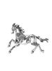 Broche de Caballo de Aleación Esmaltada Casual, Elegante y Juguetón, Pin de Joyería de Solapa de Traje para Hombre a la Moda