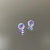 Zirconia de corte de 6 mm piedra suelta, piedra suelta de corte tarot, brillante, se puede usar para pendientes y ear cuffs de bricolaje, Circonita Cúbica