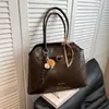 Bolso Tote de Moda Retro Estilo Coreano para Mujer 2025 Otoño e Invierno Nuevo Elegante y Exquisito Bolso de Hombro Bolso Simple de Axila