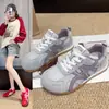 Zapatos de Entrenamiento Casuales Ligeros de Malla Simple Transpirable Púrpura Retro para Mujer 2026 Nuevo Otoño Malla Fina Alemanes
