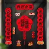 Decoraciones para Casa Nueva Pareados para Casa Nueva Regalo de Mudanza Juego Completo Arreglo para Puerta Principal de Mudanza Suministros para Ceremonia Venta al por Mayor