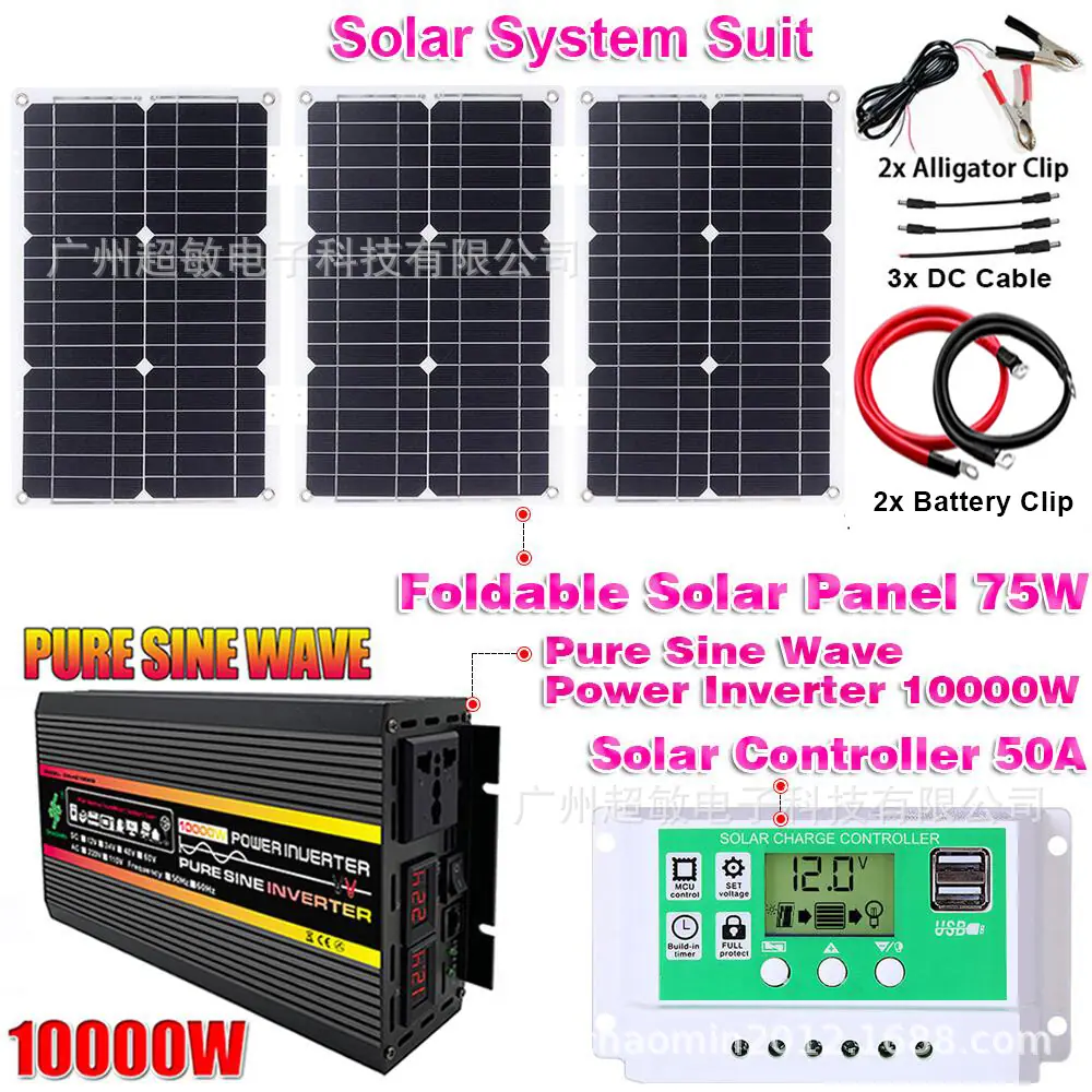 solar system CM-HZ10000+75W+GR
