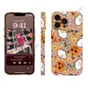 Funda de Teléfono Halloween Fantasma Calabaza Floral Retro Linda para iPhone17 Apple 18Promax Película Estuche Duro