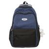 Nova mochila leve casual para todos os jogos Ruiying mochila da moda grande capacidade xadrez cor contraste mochila escolar para estudantes