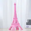 Adornos de Modelo de la Torre Eiffel, Decoraciones para el Hogar, Sala de Estar, Gabinete de Vino, Gabinete de TV, Manualidades de Escritorio