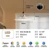 Lustre de restaurante moderno, simples, criativo, personalidade, bar, mesa de bar, proteção para os olhos de espectro completo, braço oscilante, lâmpada deslocável para sala de jantar