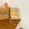 Bolsa Grande de Alta Qualidade para Mulheres Verão 2026 Nova Moda Nicho Saco de Balde Vazado Bolsa Transversal Casual para o Dia a Dia