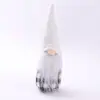 Suministros para decoración navideña cuadros blanco y negro bosque Muñeco del Viejo de la Navidad Decoración Muñeco sin rostro de Santa Claus Muñeco de esencia para el suelo