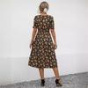 2024 primavera y verano nuevo ropa de mujer transfronteriza europea y americana estación independiente de Amazon popular eBay venta caliente vestido con cuello en V