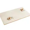 Mantel de color liso, lavable, impermeable, a prueba de aceite, resistente al calor, mantel para mesa de comedor, sensación de lujo ligero y alta gama, mantel para mesa de centro de sala de estar, protector de escritorio