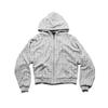 Otoño e Invierno Europeo y Americano Transfronterizo Trendy Estilo Urbano Hip-Hop Roto Suelto Cárdigan Cremallera Sudadera con Capucha