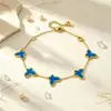 Pulsera de Acero de Titanio Cruz Mariposa para Mujer, Diseño de Nicho Ins, Pulsera de Personalidad a la Moda, Pulsera Simple Versátil