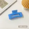 Pinza Cuadrada Grande Estilo Coreano, Pinza de Tiburón de Acrílico para la Parte Posterior de la Cabeza, Accesorio para el Cabello
