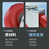 Rueda direccional roja de 3 pulgadas todo incluido, rueda universal para carritos de 4 pulgadas, rueda de 5 pulgadas para camión plataforma plana de alta resistencia con freno