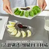 Plato para Dumplings de Lujo Ligero para el Hogar Plato para Dumplings Tipo Concha Plato Multifunción para Salsas Plato para Frutas Plato para Ensaladas de Alta Calidad Comercial