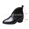 Juyuan Artículos en Stock Dropshipping, Modelos para Todo el Año, Modelos para Todas las Estaciones Primavera y Otoño 2026, Zapatos de Mujer de Talla Grande con Tacón Grueso de Comercio Exterior Europeo y Americano