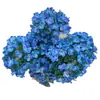 Juego de 7 flores de hortensia artificiales, perfectas para arreglos florales de boda, decoraciones de pared, decoraciones de pasillo, arreglos de suelo, exhibiciones florales de exterior y decoraciones de salón de bodas