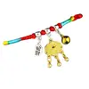Pulsera Ajustable para Aprobar Exámenes, Buena Suerte en Exámenes de Secundaria y Preparatoria, Pulsera Inspiradora de Hilo Rojo Tejido, Regalos al por Mayor