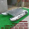 Rede de arremesso flutuadores infláveis sacos de ar para água casco duplo barco de borracha pesca alta densidade barco jangada barco plataforma de isca espessada