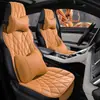 Nova Almofada para Assento de Carro, Universal para Todas as Estações, Pequeno Conjunto de Três Peças, Couro Nappa Respirável, Almofada de Assento de Carro de Peça Única, Atacado Transfronteiriço