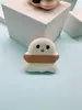 Puff de Polvo Aireado Grueso de Malvavisco Serie Sanadora Muñeco de Nieve Lindo Fuente Personalizada