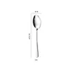 Vajilla de Acero Inoxidable 1010, Vajilla Occidental de Aspecto Elegante, Cuchillo para Bistec Comercial de Hotel, Tenedor, Cuchara de Postre, Cuchara, Impresión de Logo Posible