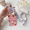 Portatarjetas Retráctil Cuerda Larga Fruta Sanrio Moda Gama Alta Tarjeta de Comida Tarjeta de Estudiante Estilo Ins Lindo Popular