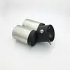 Vendas Diretas da Fábrica Garganta de Escape de Grande Diâmetro Tubo Duplo de Grande Diâmetro Saída Única Universal Silenciador Duplo Universal Cotovelo Universal Tubo de Escape