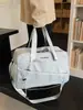 Bolso de mano ligero para mujer para viajes cortos, bolsa de almacenamiento de gran capacidad para llevar en cabina, bolsa de equipaje impermeable para viajes de negocios, bolsa para deportes y fitness