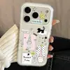 Funda de Teléfono de Gato Estilo Niña Linda y Suave con Sombrero Largo Adecuada para iPhone 17 Pro Max, Apple 16, 15 Modelo Nuevo, 14 para Mujeres